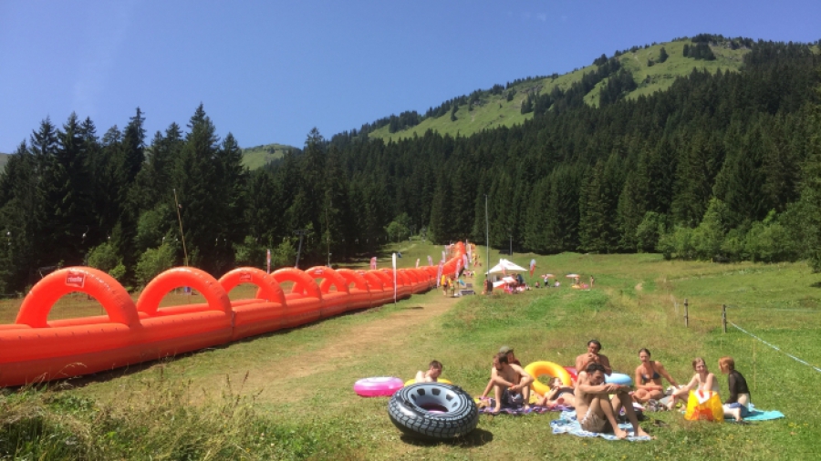 Splash in Morgins